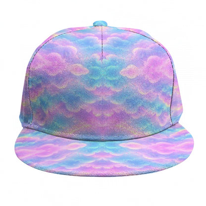 Baseball Cap With Flat Brim