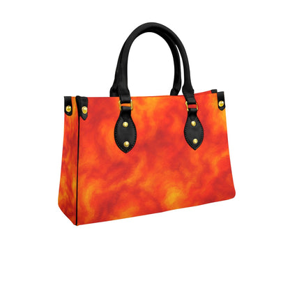 Women's Tote Bag With Black Handle