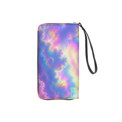 Long Wallet With Black Hand Strap