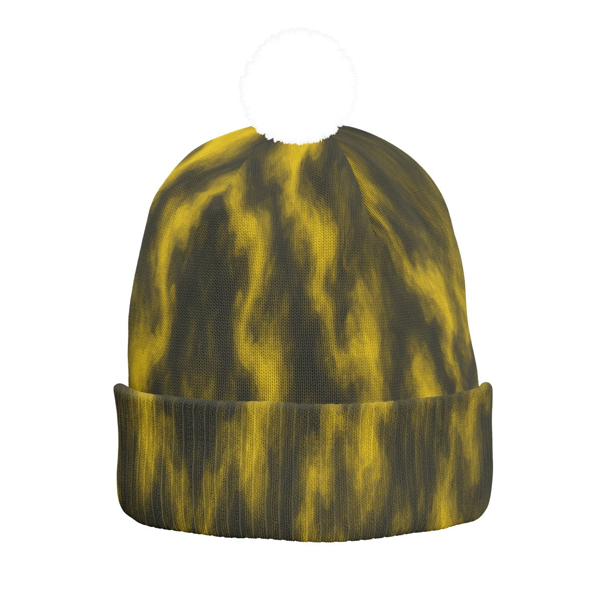 Unisex Knitted Hat With Pom-Pom