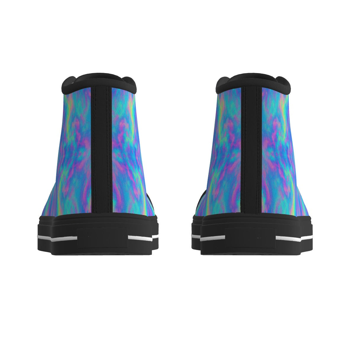 Men's Black Sole Canvas Shoes