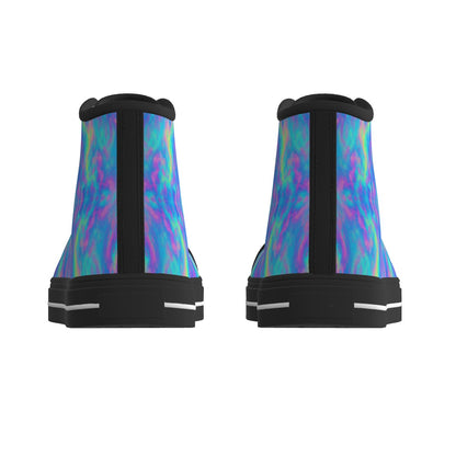 Men's Black Sole Canvas Shoes