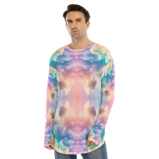 Men's Fingerless Long Sleeve T-shirt