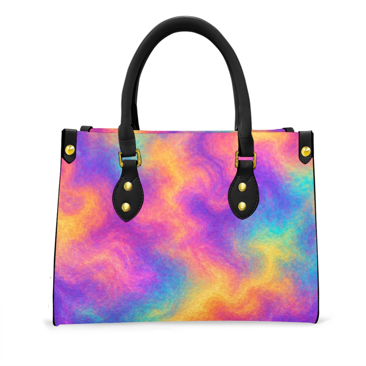 Women's Tote Bag With Black Handle