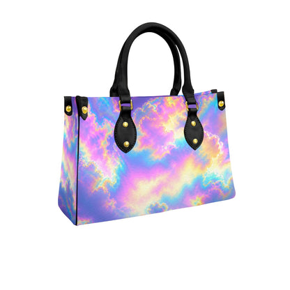 Women's Tote Bag With Black Handle