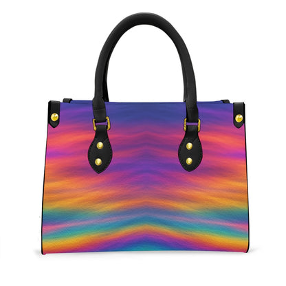 Women's Tote Bag With Black Handle