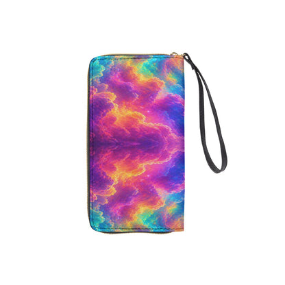 Long Wallet With Black Hand Strap