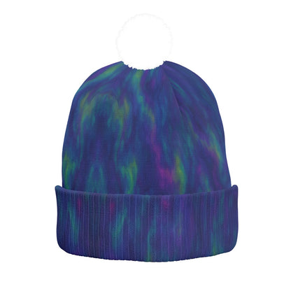 Unisex Knitted Hat With Pom-Pom