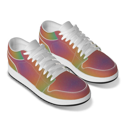 Men's Low State Leather Stitching Shoes