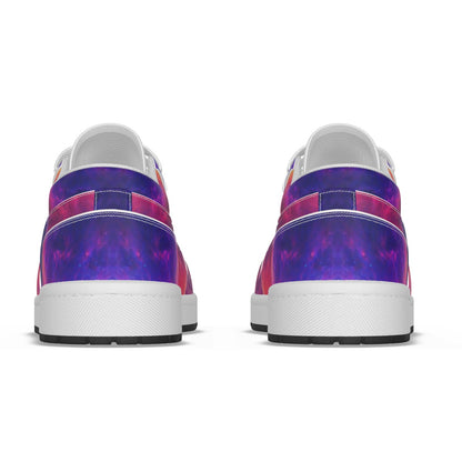 Men's Low State Leather Stitching Shoes