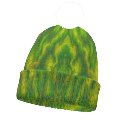 Unisex Knitted Hat With Pom-Pom