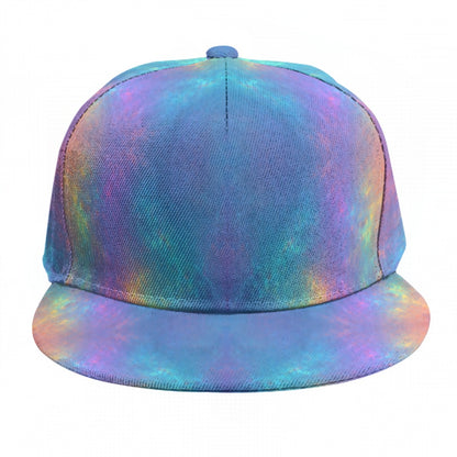 Baseball Cap With Flat Brim