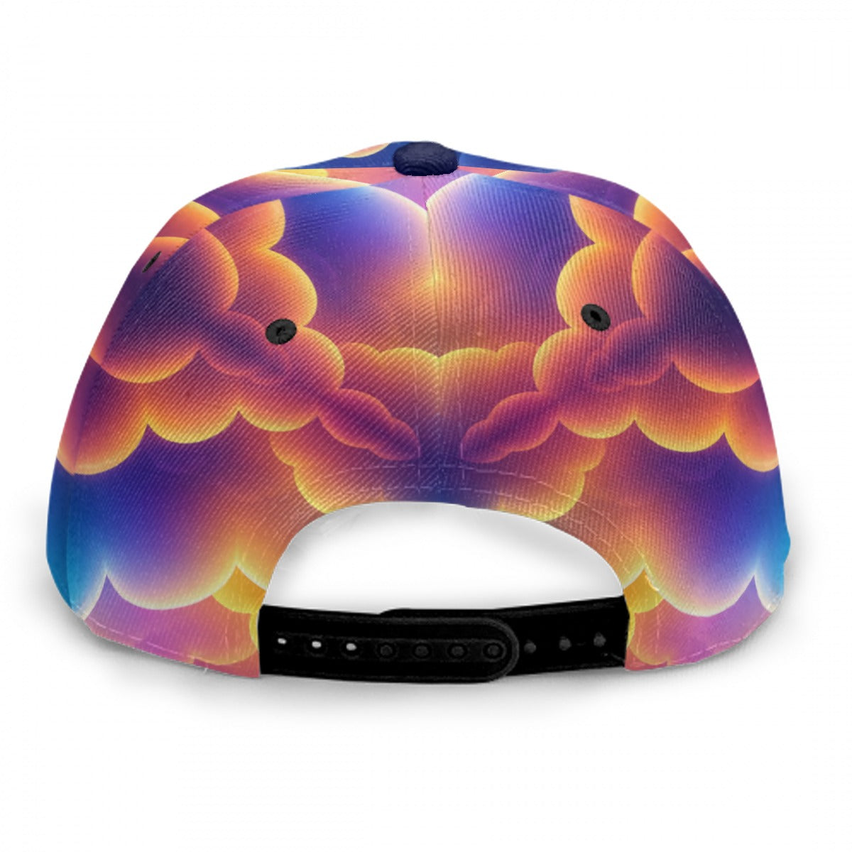 Baseball Cap With Flat Brim