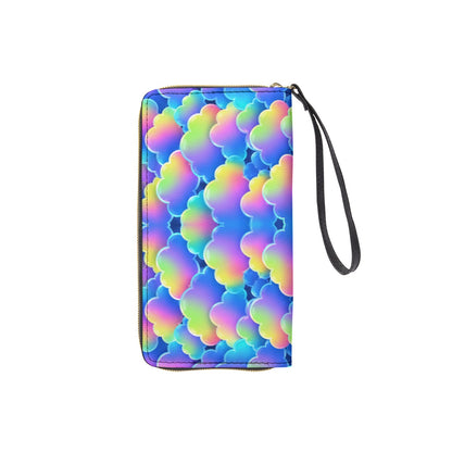 Long Wallet With Black Hand Strap
