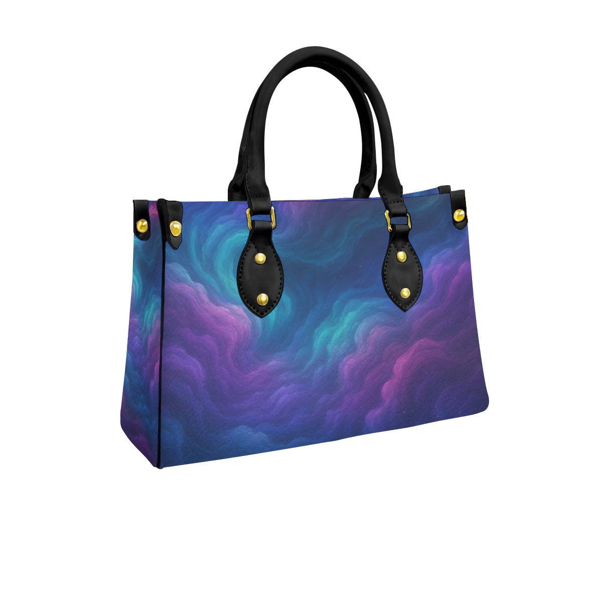 Women's Tote Bag With Black Handle