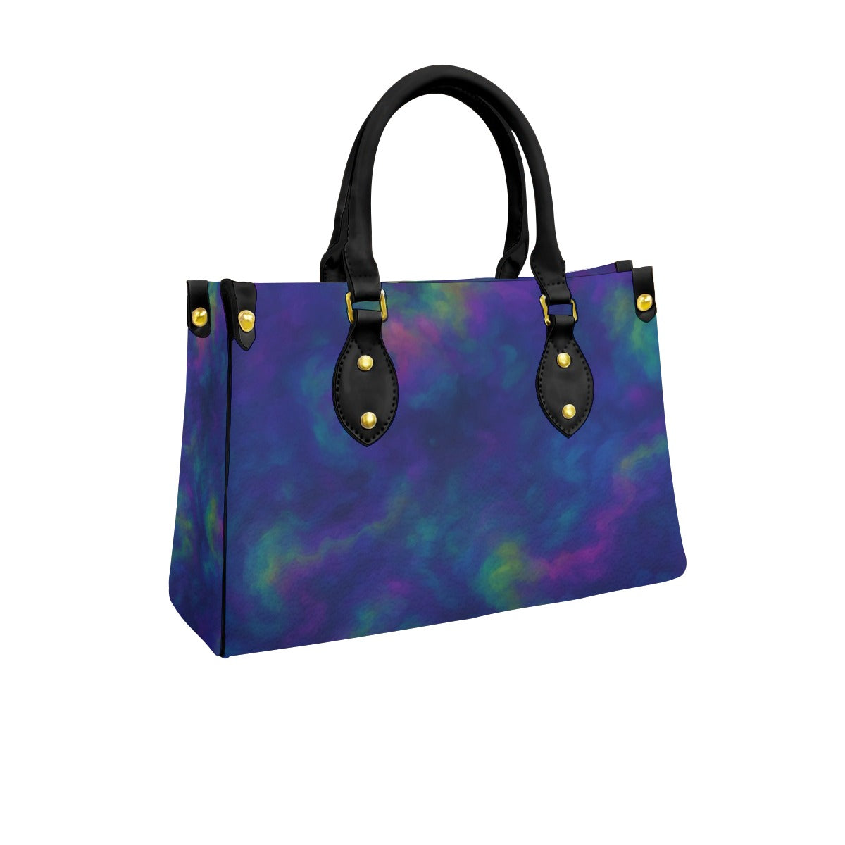 Women's Tote Bag With Black Handle