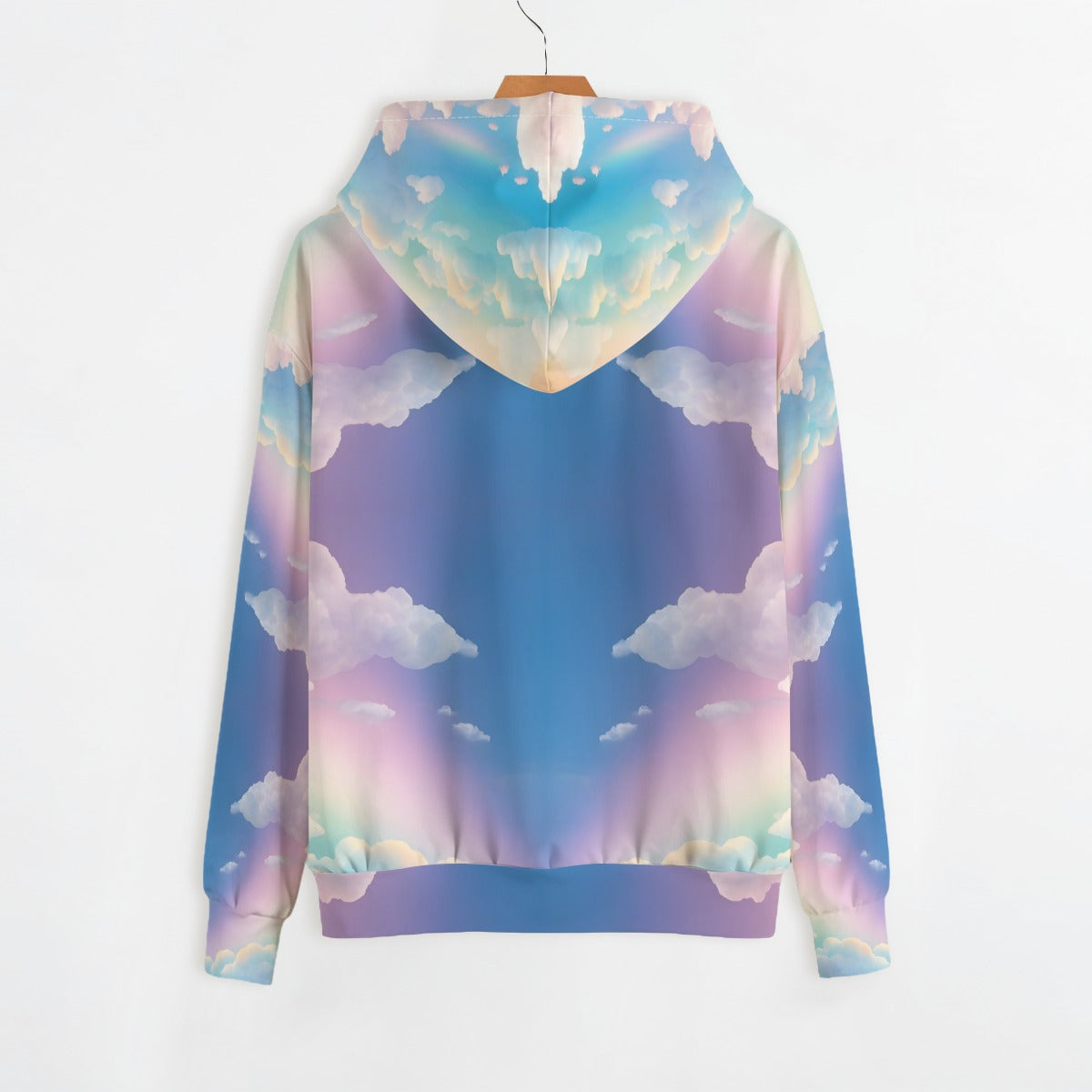 Unisex Circle Zip-up Hoodie|310GSM Cotton