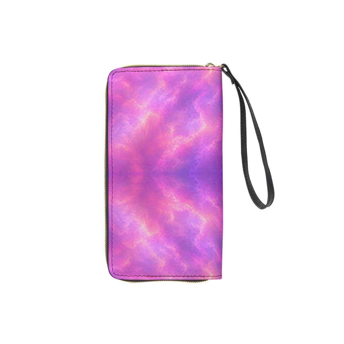 Long Wallet With Black Hand Strap