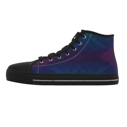 Men's Black Sole Canvas Shoes