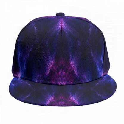Baseball Cap With Flat Brim