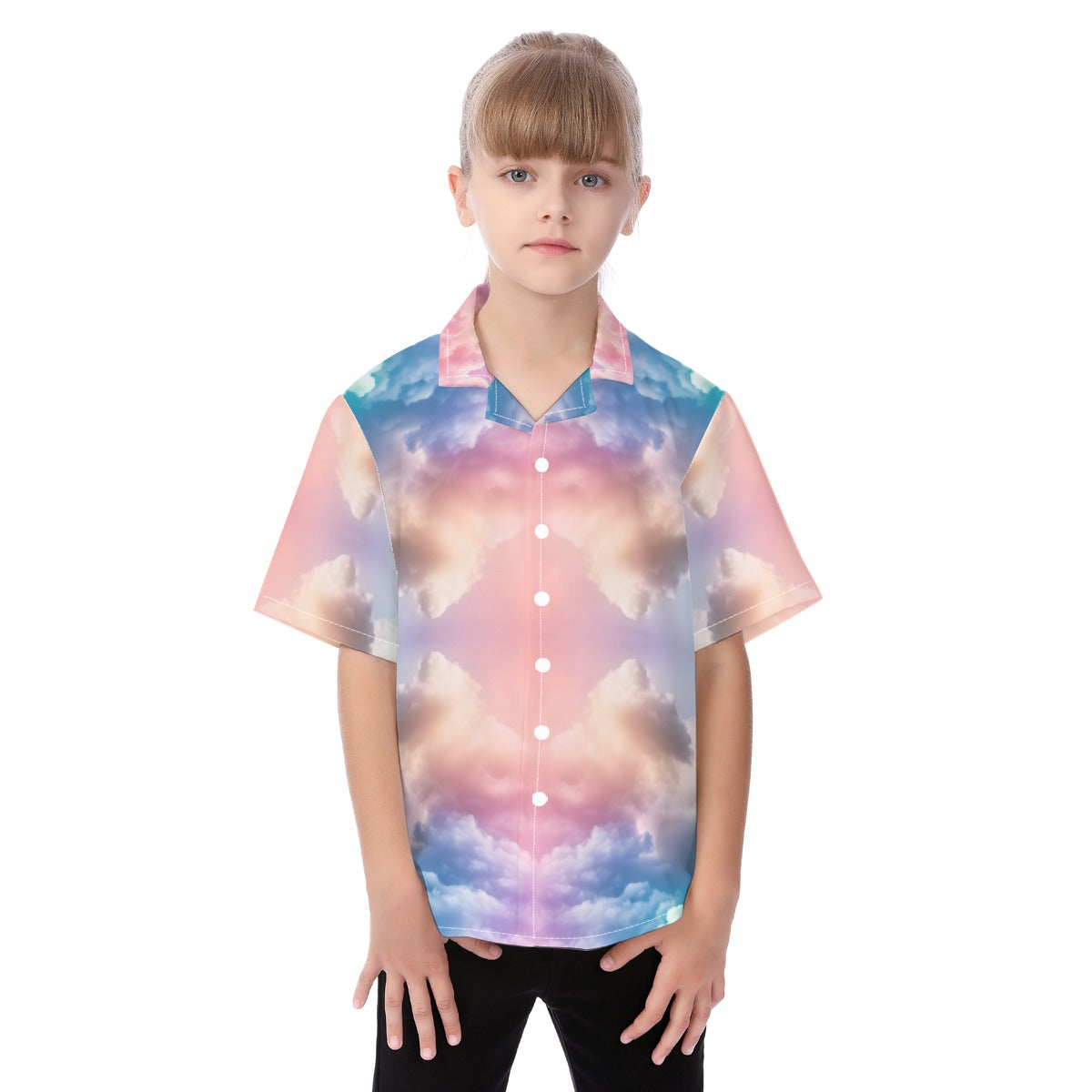 Unisex Kid's Hawaiian Vacation Shirt | 115GSM Cotton poplin