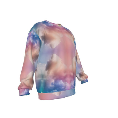 Men's Drop Shoulder Round Neck Long-Sleeved Sweatshirt