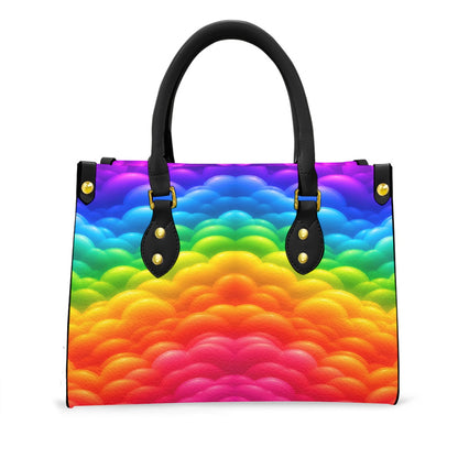 Women's Tote Bag With Black Handle