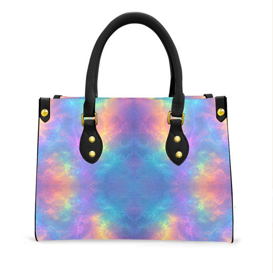 Women's Tote Bag With Black Handle