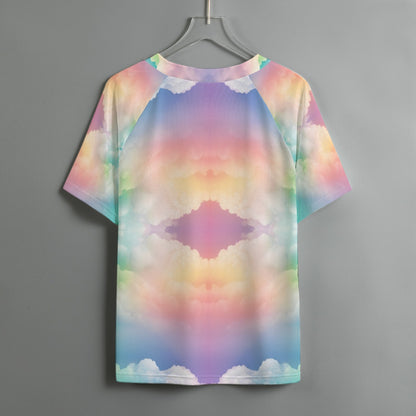 Women's V-neck T-shirt With Short Sleeve