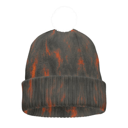 Unisex Knitted Hat With Pom-Pom