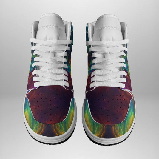 Women's Synthetic Leather Stitching Shoes