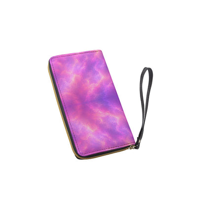 Long Wallet With Black Hand Strap
