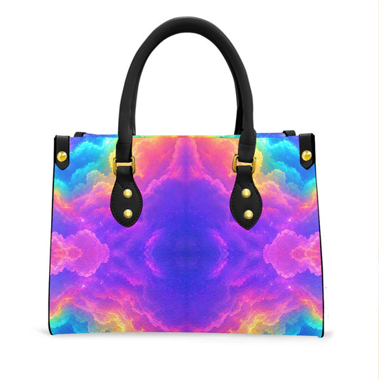Women's Tote Bag With Black Handle
