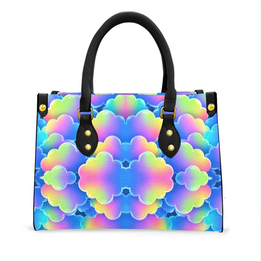 Women's Tote Bag With Black Handle