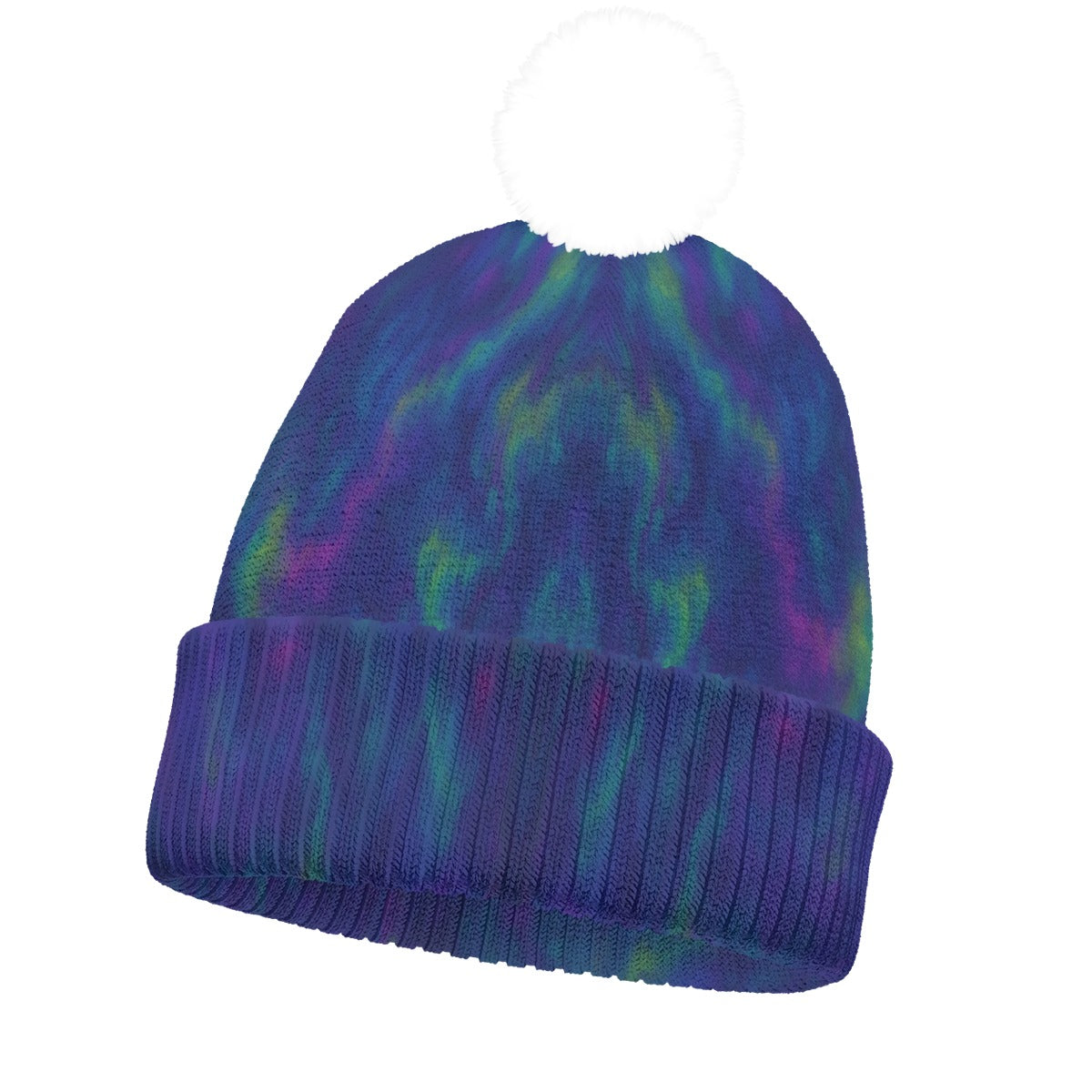 Unisex Knitted Hat With Pom-Pom