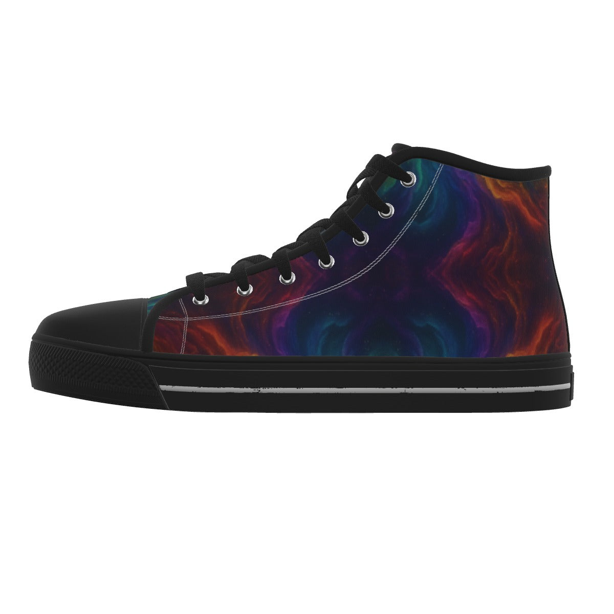 Men's Black Sole Canvas Shoes