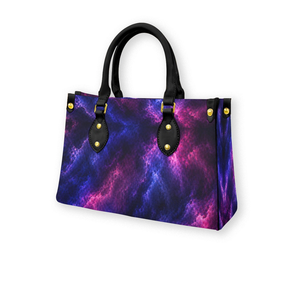 Women's Tote Bag With Black Handle