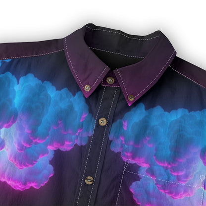 Men's Casual Lapel Long Sleeve Shirt|125GSM Cotton