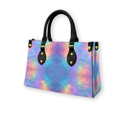 Women's Tote Bag With Black Handle