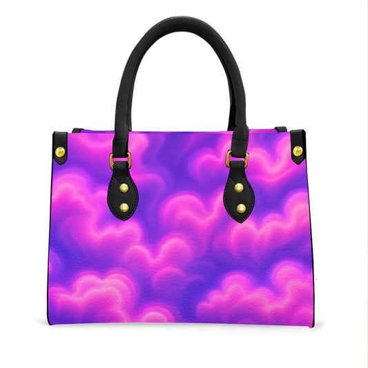 Women's Tote Bag With Black Handle