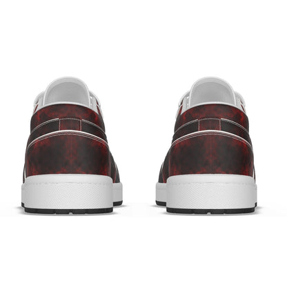 Men's Low State Leather Stitching Shoes
