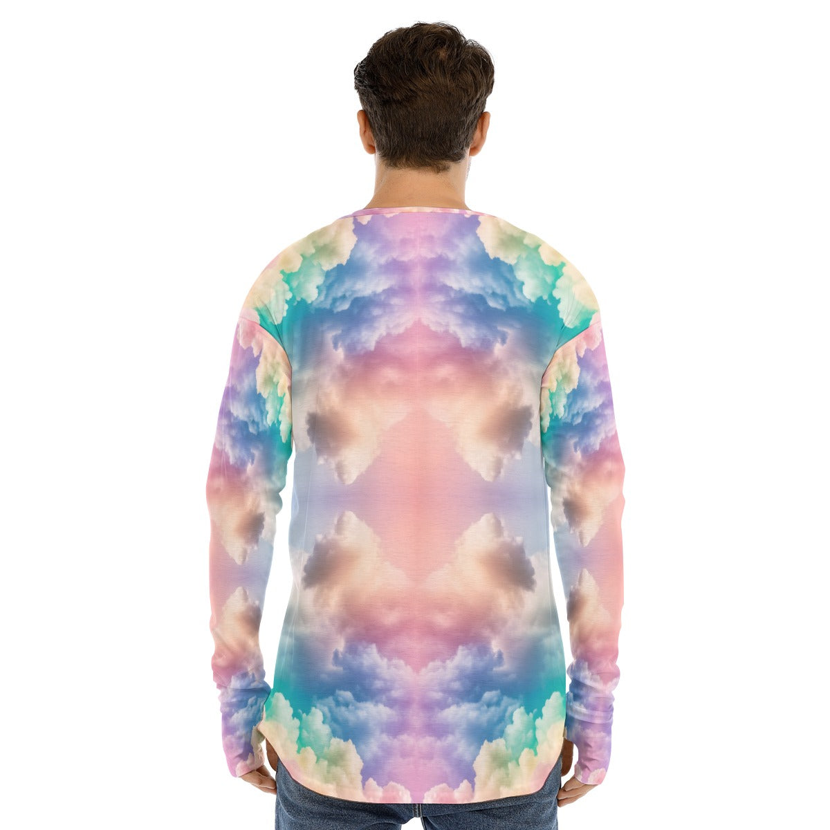 Men's Fingerless Long Sleeve T-shirt