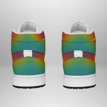 Women's Synthetic Leather Stitching Shoes