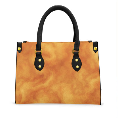 Women's Tote Bag With Black Handle