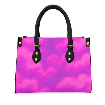 Women's Tote Bag With Black Handle