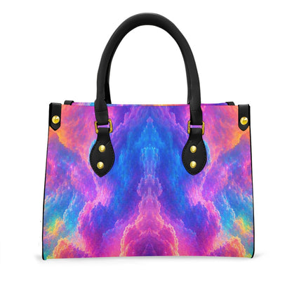 Women's Tote Bag With Black Handle
