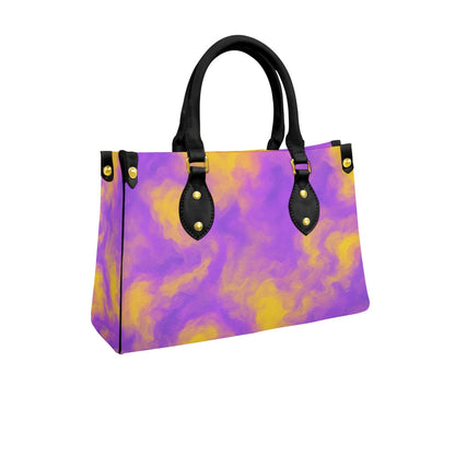 Women's Tote Bag With Black Handle