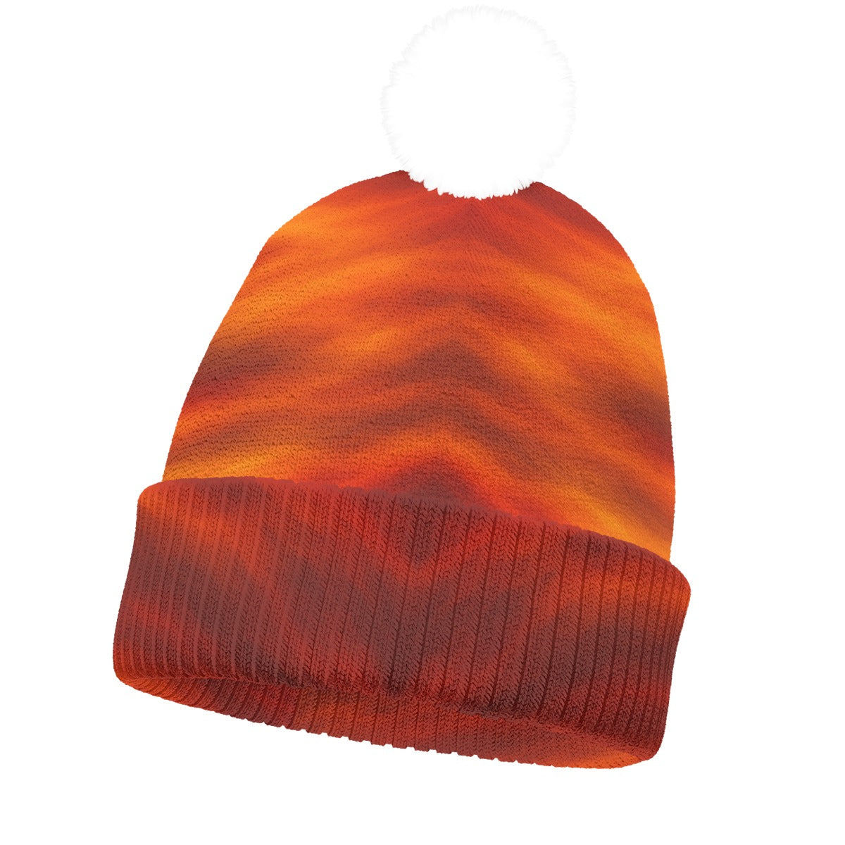 Unisex Knitted Hat With Pom-Pom