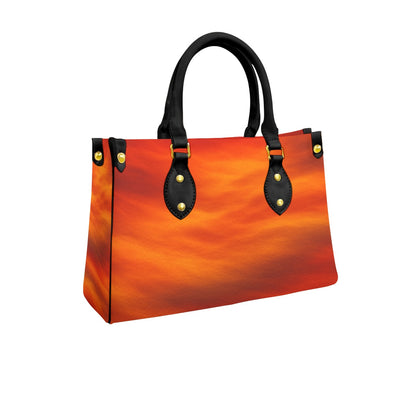Women's Tote Bag With Black Handle
