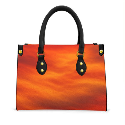 Women's Tote Bag With Black Handle